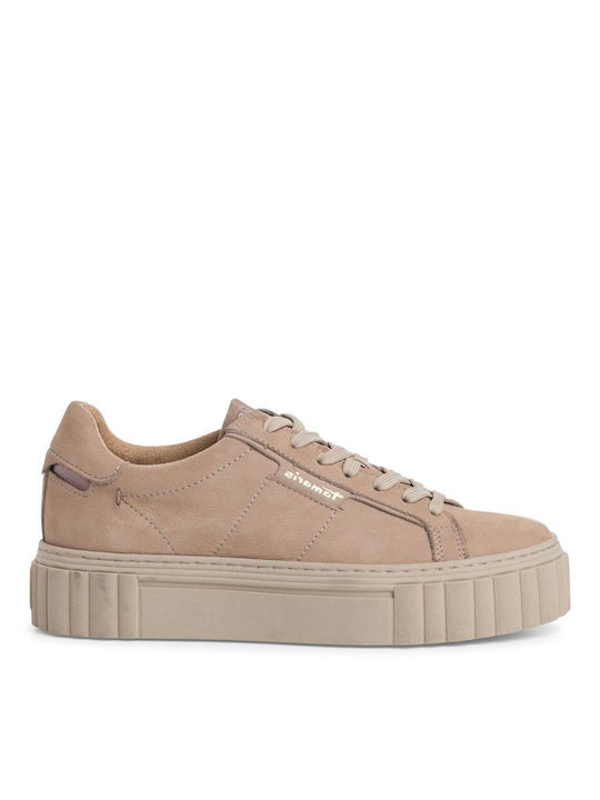 Tamaris Γυναικεία Sneakers Taupe