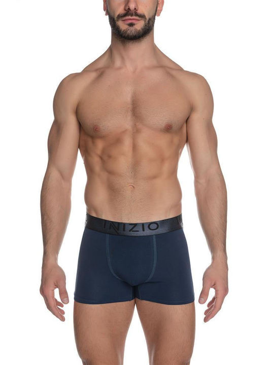 Inizio Herren Boxershorts Blau 1Packung