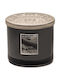 Heart & Home Scented Candle Jar with Scent Cashmere Black 230gr 1pcs