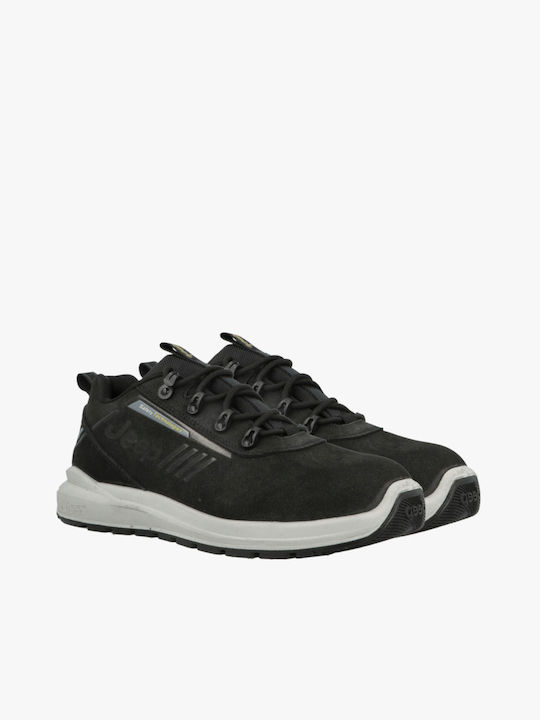 Jeep Footwear Παπούτσι Ασφαλείας Μαύρο S3