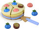Wooden Cake Slice Puzzle 8 Pieces