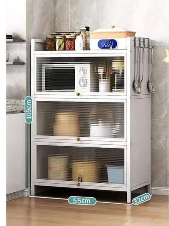 Kitchen Rack White