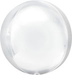 Balloon Round White Orbz