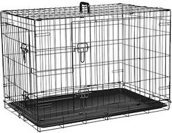 Crate Käfig für Drahtkäfig für Hunde 76x46x53cm