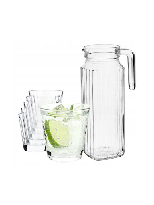 Kadax Kannen mit Gläsern 1100ml 7 Stück Kadax Kannen mit Gläsern 1100ml 7 Stück