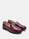 Mocasini din piele lăcuită 4308726-Burgundy