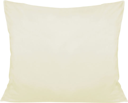 Darymex Μαξιλαροθήκη Cream 50x60εκ.
