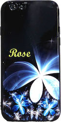 Rose Back Cover Silicone Multicolour (Huawei P Smart)