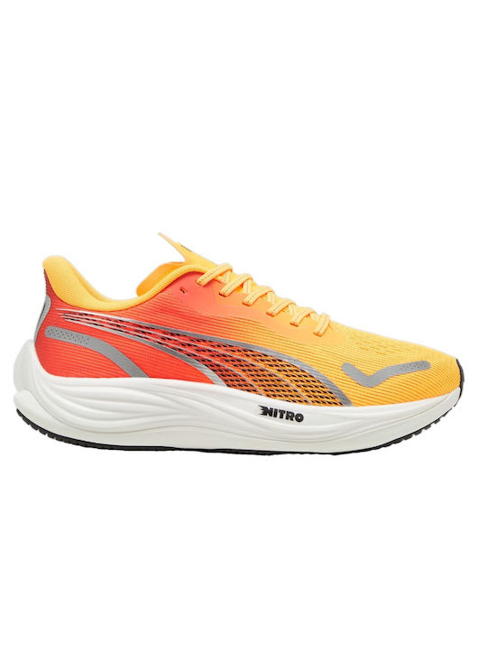 Puma Velocity Nitro 3 Ανδρικά Αθλητικά Παπούτσια Running Πορτοκαλί