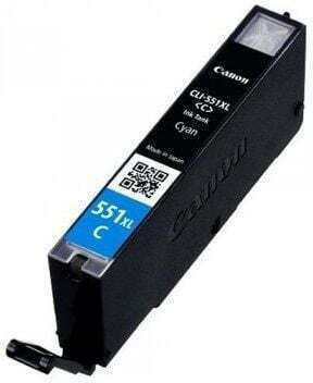 UnCartus Συμβατό Μελάνι Εκτυπωτή InkJet Canon CLI-551XL C 650 Σελίδων Κυανό 1τμχ