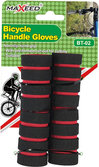 Bicycle Handlebar Grips 3.3*10.9cm 2pcs 17925 Tpster