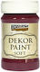 Κιμωλίας Dekor Soft Paint 100ml Pentart Burgundy Red