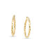 Themelidis Jewels Earrings Hoops made of Gold 14K