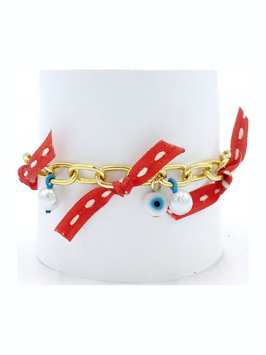 Martaki Goldene Kette Perlen