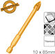 Τρυπάνι Πλακιδίων Γυαλιού 10x85mm Dbg1131008 Ingco Ingco