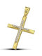 Themelidis Jewels Femeiesc Aur Cruce 14K