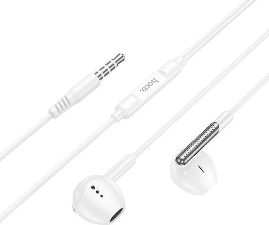 Hoco M123-WH Earbuds Handsfree Headphones with Connector 3.5mm White