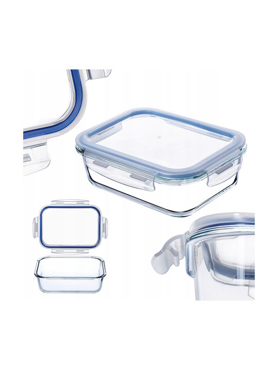 Kadax Lunchbox Glas Transparent 370ml 1Stück