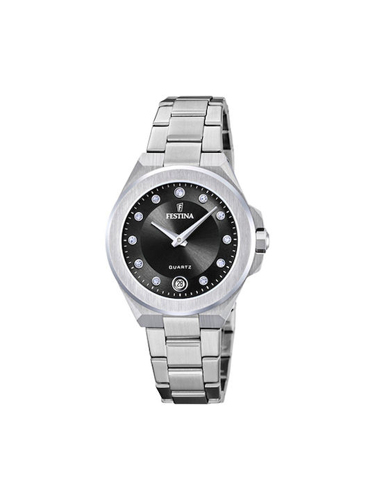 Festina Ladies Watch with Silver Metal Bracelet