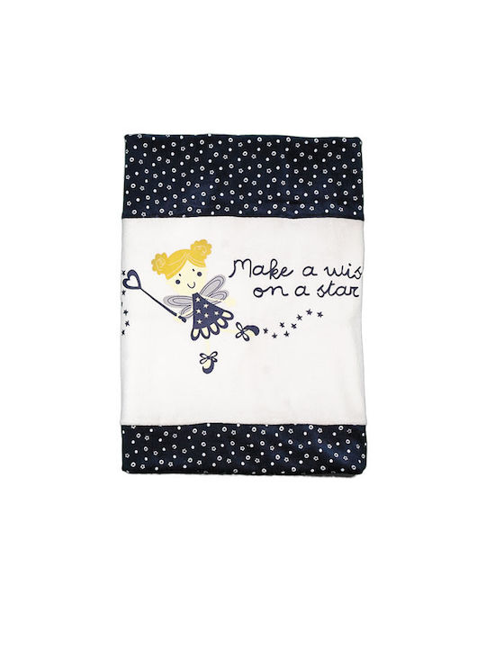 Energiers Blanket Cot Black fairy