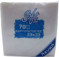 Napkin White 33x33cm 70pcs