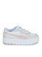 Karmen Ii Idol Puma Damen Flatforms Sneakers White-mauve Mist-fea