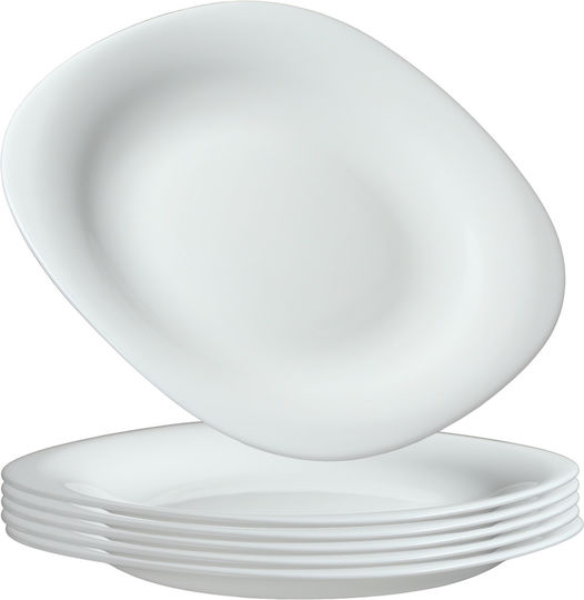 Kadax Teller Untiefe Oval Keramik Weiß 20x21cm Kadax Teller Untiefe Oval Keramik Weiß 20x21cm