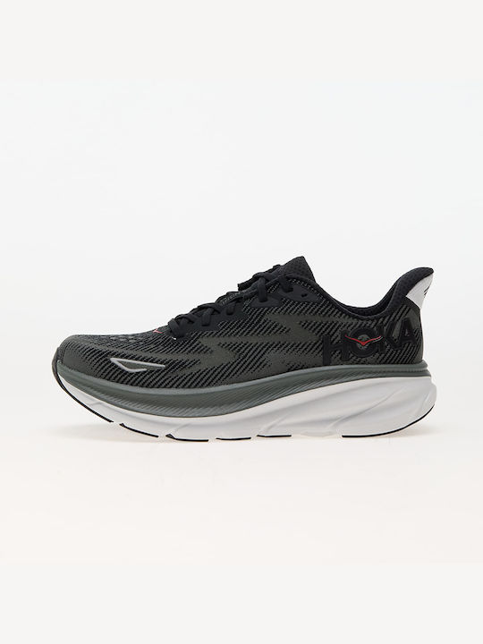 Hoka Clifton 9 Ανδρικά Αθλητικά Παπούτσια Black...