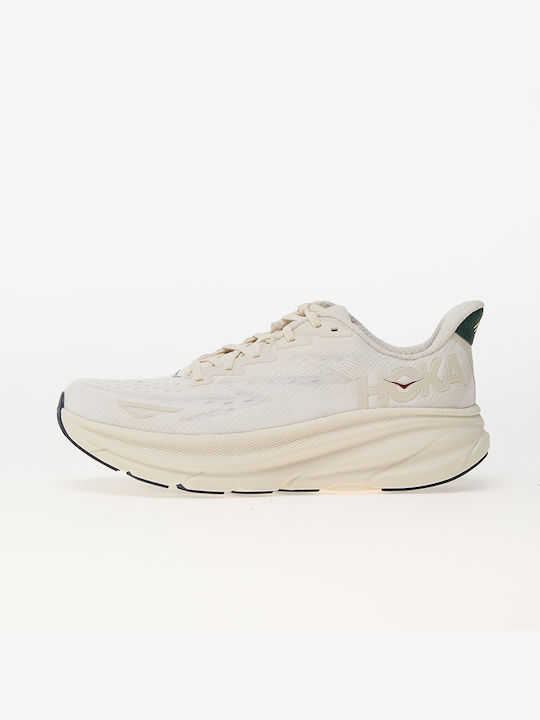 Hoka Clifton 9 Sport Shoes Oat Milk / Alabaster