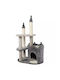 Mavis Castle Cat Tree Cat Scratching Post 60x38x96cm