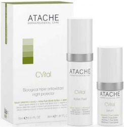 Atache C Vital Hautpflegesets für Anti-Aging & Feuchtigkeitsspendend mit Serum & Gesichtscreme