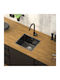 ML-Design Drop-In Chiuvetă Inox L34xW40cm Gri
