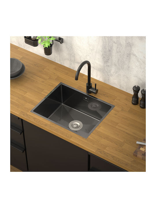 ML-Design Drop-In Мивка Inox Ш50xД40см Сив
