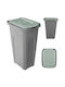 Kadax Waste Bin Waste Plastic Gray 30lt 1pcs