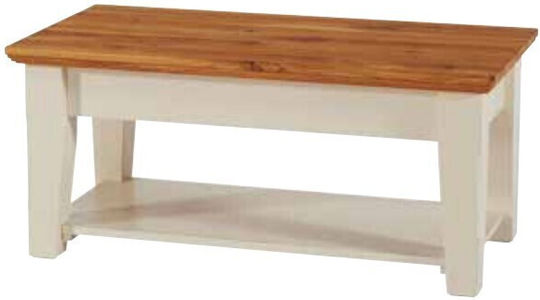 Central Coffee Table Beige