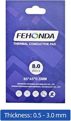 Fehonda 8.0W Thermal Pad 85mm x 45mm 1.5mm thickness Γκρι