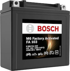 Bosch Motorradbatterie YTX20L-BS 310A mit Kapazität 9Ah