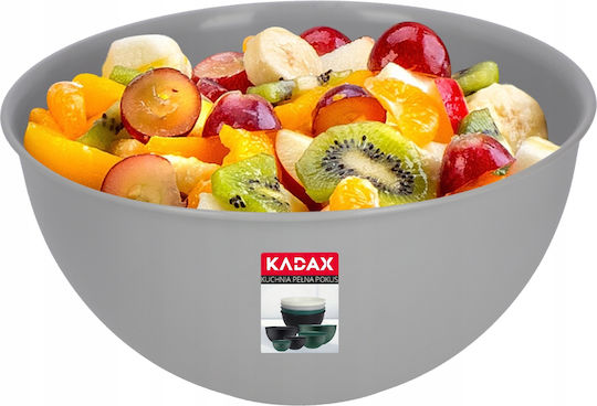 Kadax Σαλατιέρα Πλαστική Γκρι