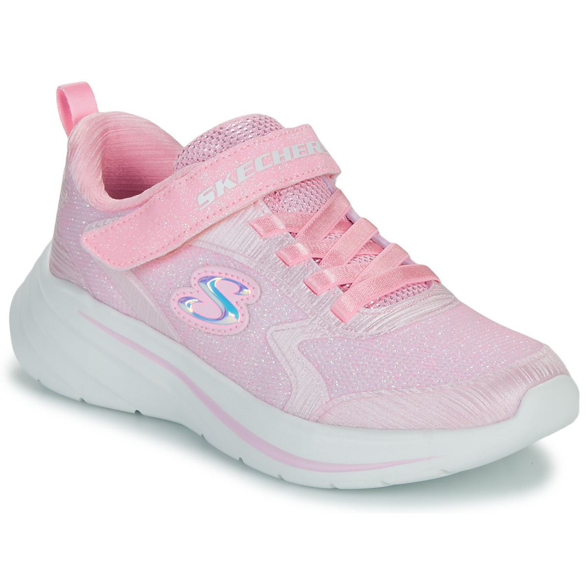 Skechers Kids Sneakers with Scratch Pink 303557L-LTPK