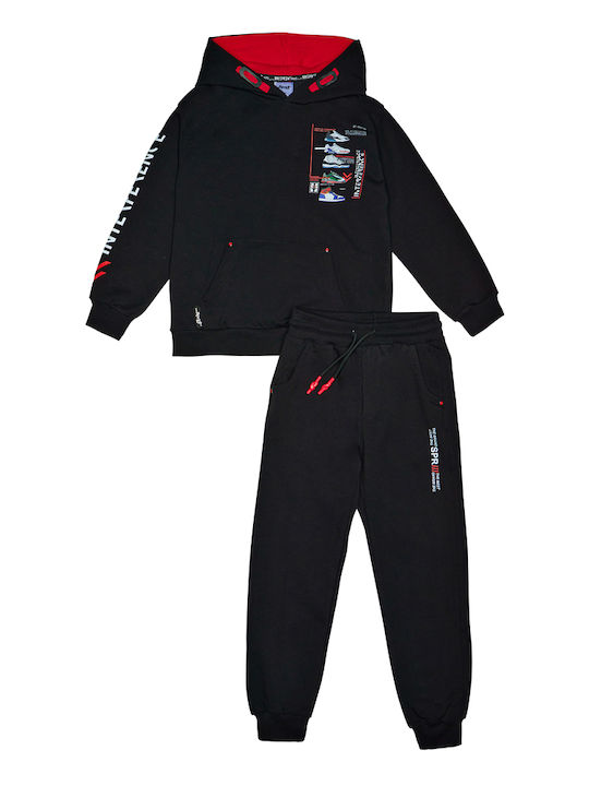 Sprint Kids Sweatpants Set black