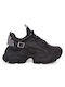 Buffalo Binary Sneakers Black