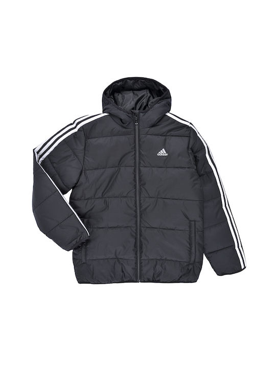 Adidas Jachetă casual pentru copii Negru