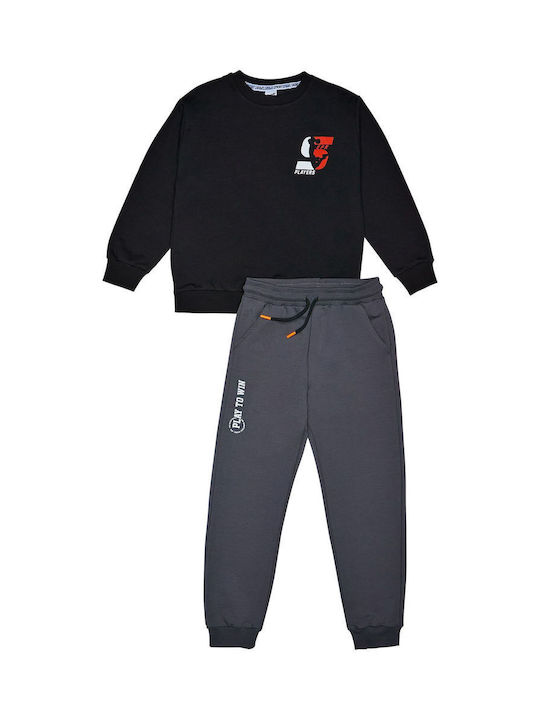 Sprint Copilăresc Set de pantaloni de trening black