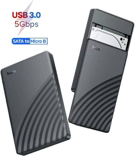 Hoco Θήκη για Σκληρό Δίσκο 2.5" SATA III με σύνδεση USB 3.0