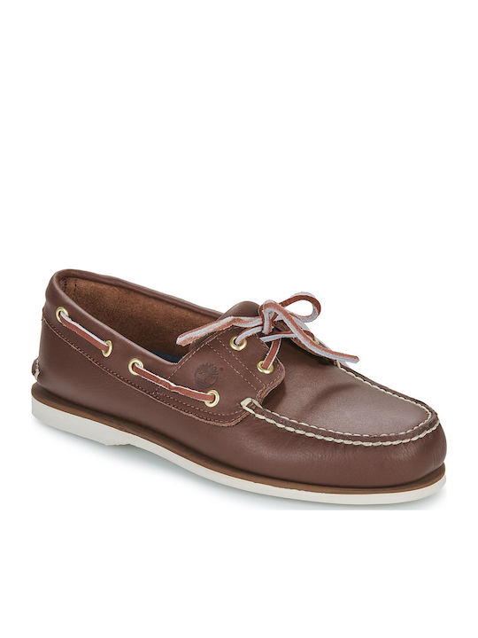 Men's Boat Shoes Brown