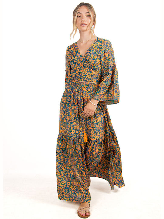 Boho Silk Set Rust