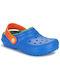 Crocs Παιδικές Παντόφλες Μπλε Classic Lined Clog