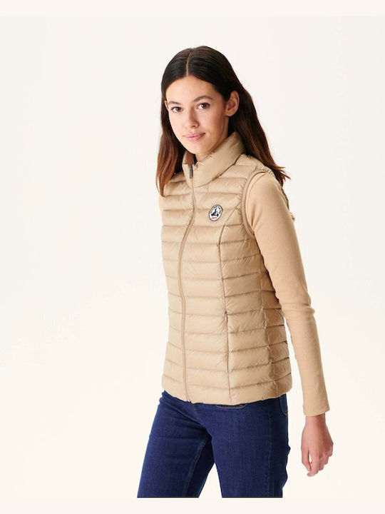 Jott Women's Short Lifestyle Jacket for Winter Beige