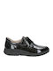 Leather Women's Moccasins in Black Color