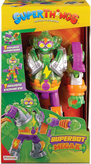 SuperThings Miniatur-Spaßspielzeug Superbot Mit Figuren Mega-k Für 3+ Jahre